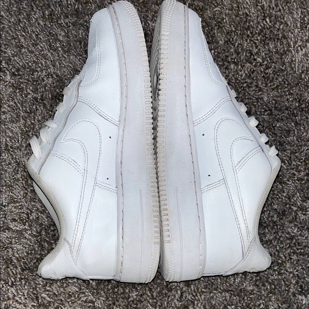 Nike Air Force One White Sneakers - Picture 5 of 10